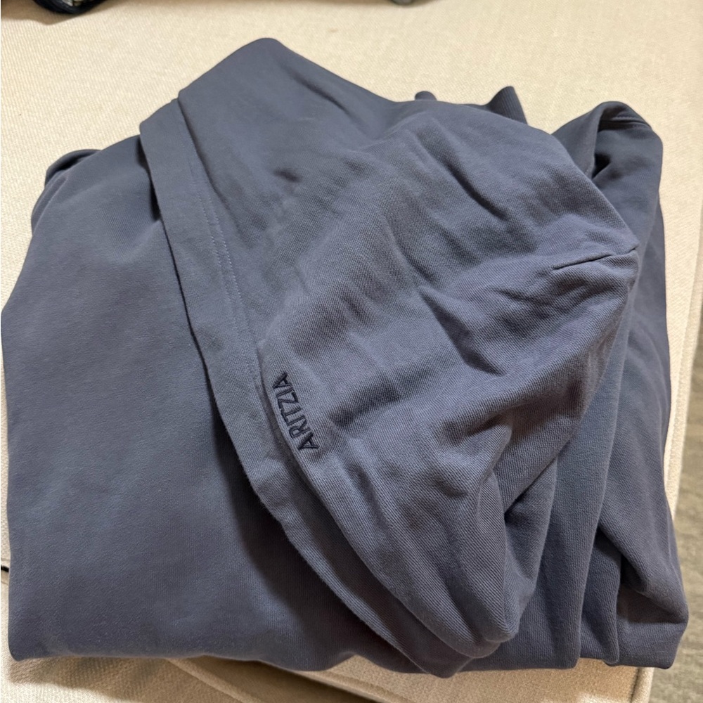 Aritzia perfect navy blue/grey hoodie